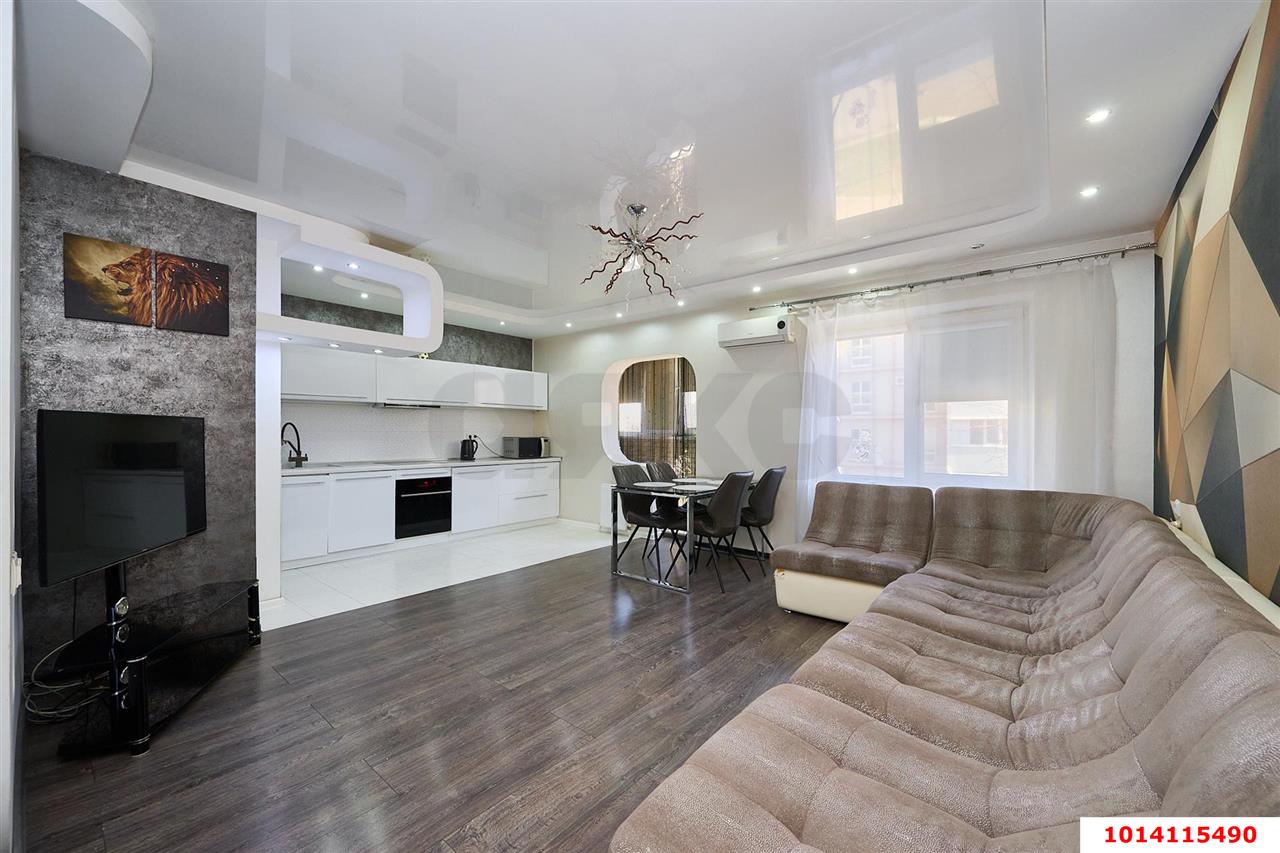 Фото №2: 3-комнатная квартира 74 м² - Краснодар, Молодёжный, ул. 3-я Целиноградская, 10