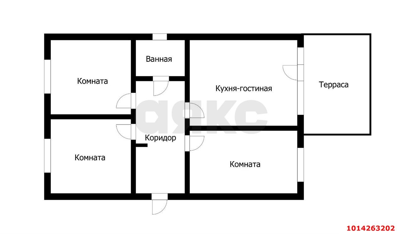 Фото №12: Дом 80 м² + 4.17 сот. - Октябрьский, Радужное, пр-д 5-й, 303