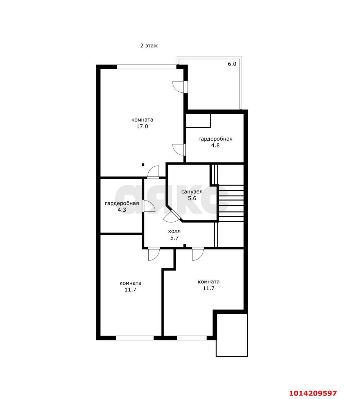 Фото №14: Дом 161 м² + 5 сот. - Южный, ул. Академика Курчатова, 5