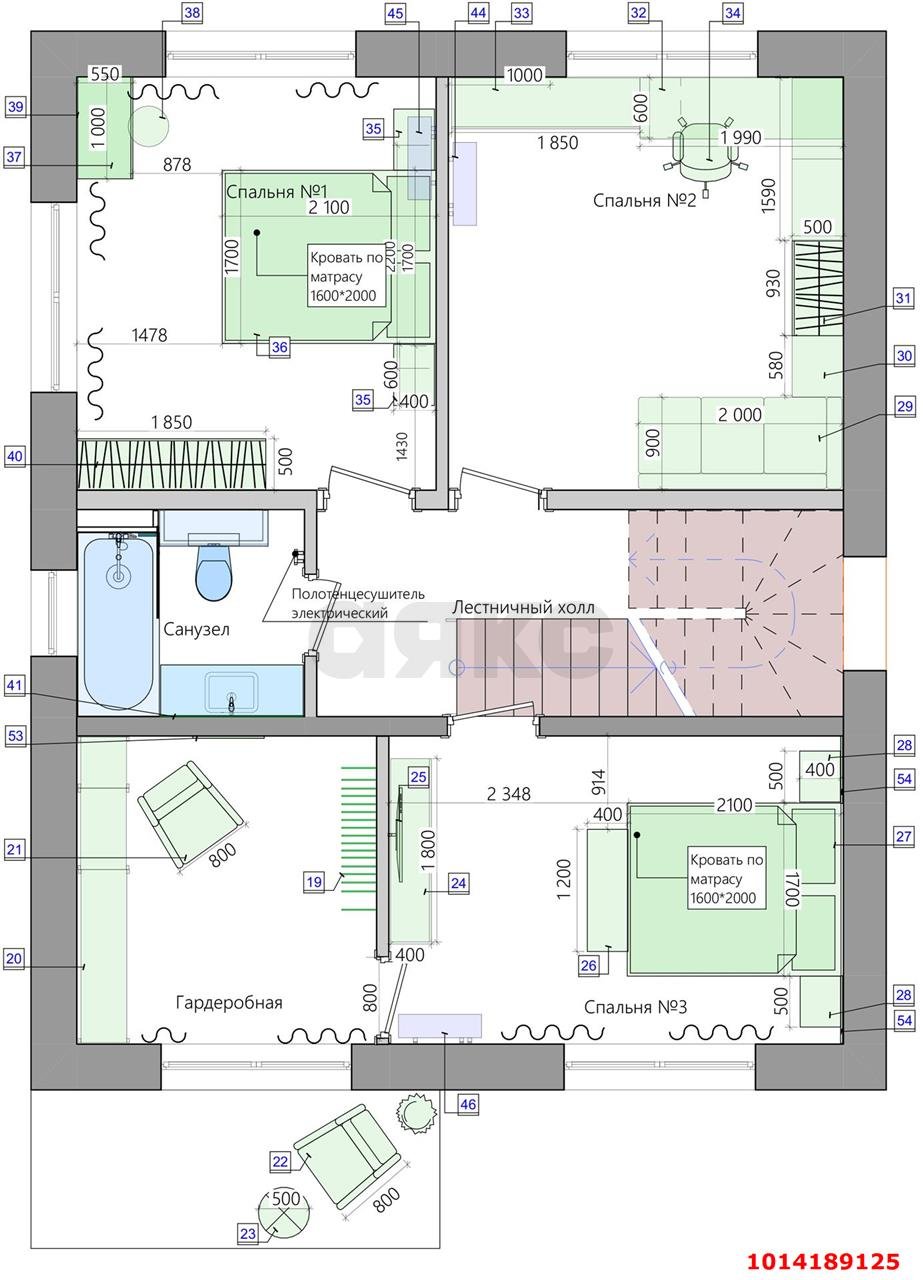 Фото №39: Дом 153 м² + 4 сот. - Краснодар, Прикубанский внутригородской округ, п. коттеджный  Зелёная Долина, ул. Гасконская, 14