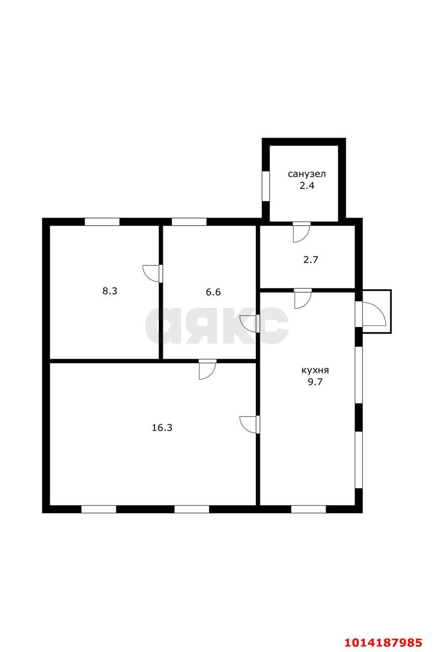 Фото №5: Земельный участок под ИЖС 4.9 сот. - Краснодар, Центральный, пр-д Саратовский, 10
