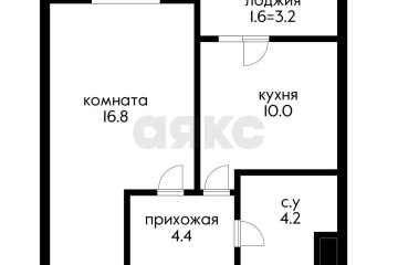 Фото №5: 1-комнатная квартира 37 м² - Краснодар, мкр. жилой комплекс Бауинвест, ул. Героев-Разведчиков, 11/3