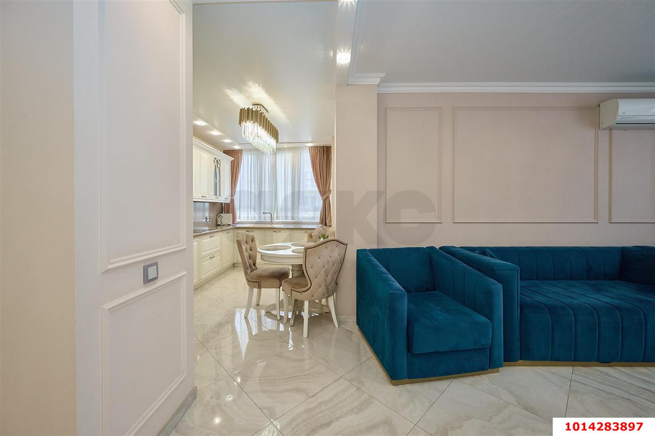 Фото №7: 3-комнатная квартира 105 м² - Краснодар, Карасунский внутригородской округ, Хлопчато-бумажный Комбинат, мкр. жилой комплекс Элегант, ул. Старокубанская, 137к2