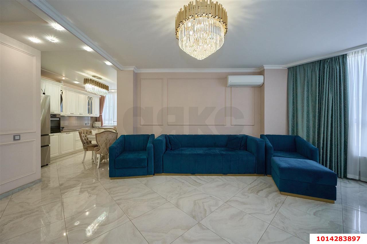 Фото №4: 3-комнатная квартира 105 м² - Краснодар, жилой комплекс Элегант, ул. Старокубанская, 137к2