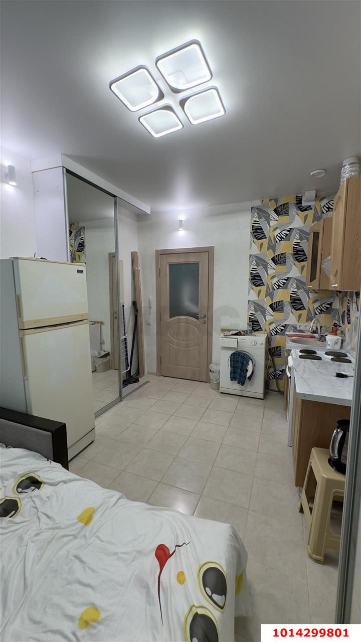 Фото №1: Студия <span class="whitespace-nowrap">18 м²</span> - Краснодар, Прикубанский внутригородской округ, Музыкальный, мкр. ЖК Лучезарный, ул. Московская, 154к1