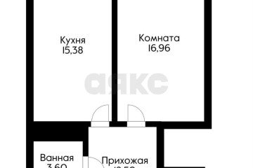 Фото №2: 1-комнатная квартира 55 м² - Краснодар, мкр. жилой комплекс 7 Вершин, пр-кт имени писателя Знаменского, 9к4