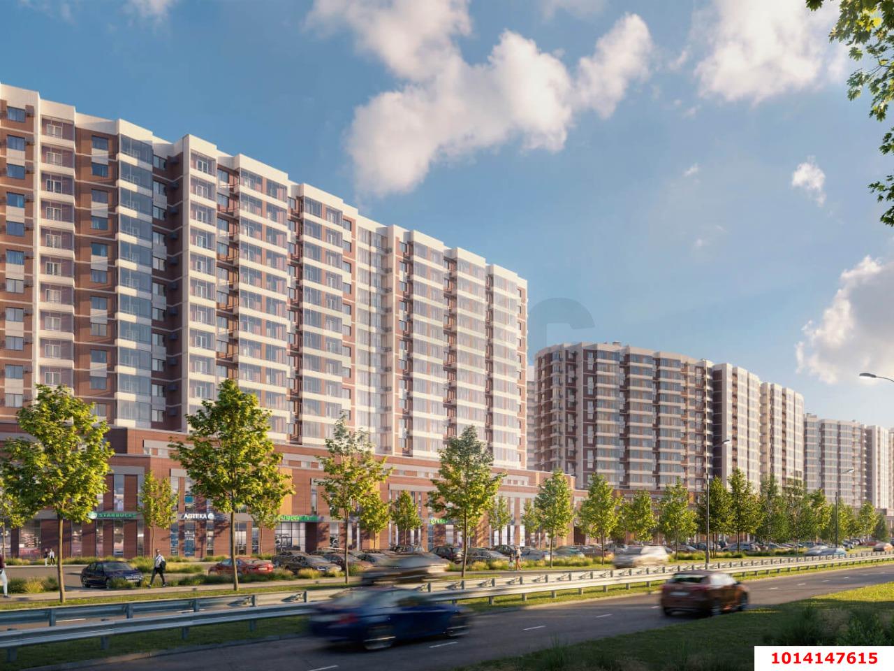 Фото №10: 1-комнатная квартира 44 м² - Краснодар, жилой комплекс Лучший