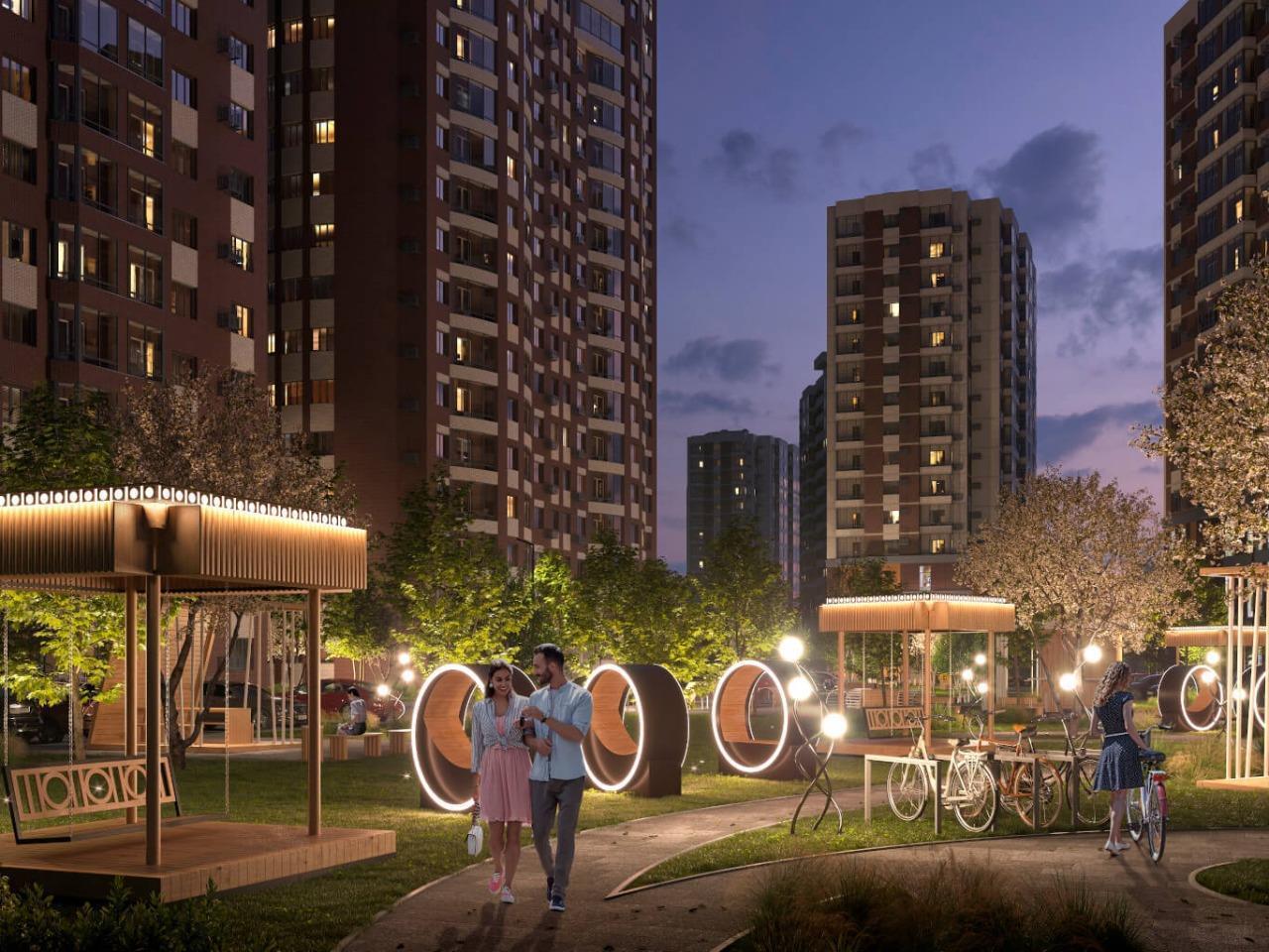 Фото №9: 1-комнатная квартира 44 м² - Краснодар, Прикубанский внутригородской округ, имени Петра Метальникова, мкр. ЖК Лучший, ул. Ростовское шоссе, 30/7к1