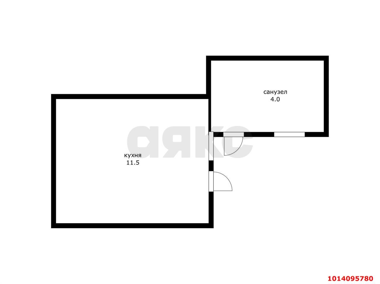 Фото №13: Часть дома 45 м² + 1 сот. - Краснодар, Кожзавод, ул. Фридриха Энгельса, 20