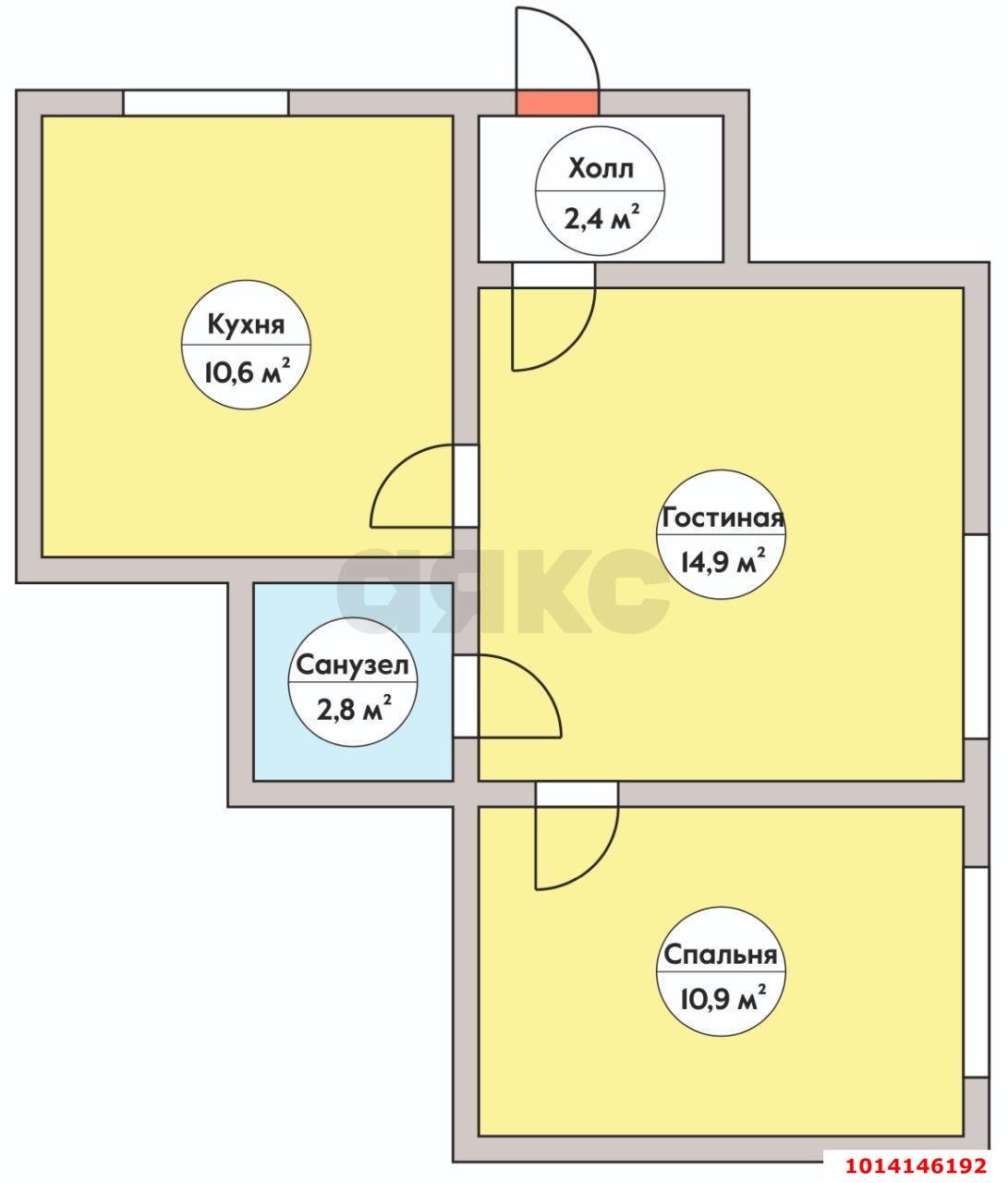 Фото №10: 2-комнатная квартира 41 м² - Краснодар, Западный внутригородской округ, ул. Скорняжная, 22