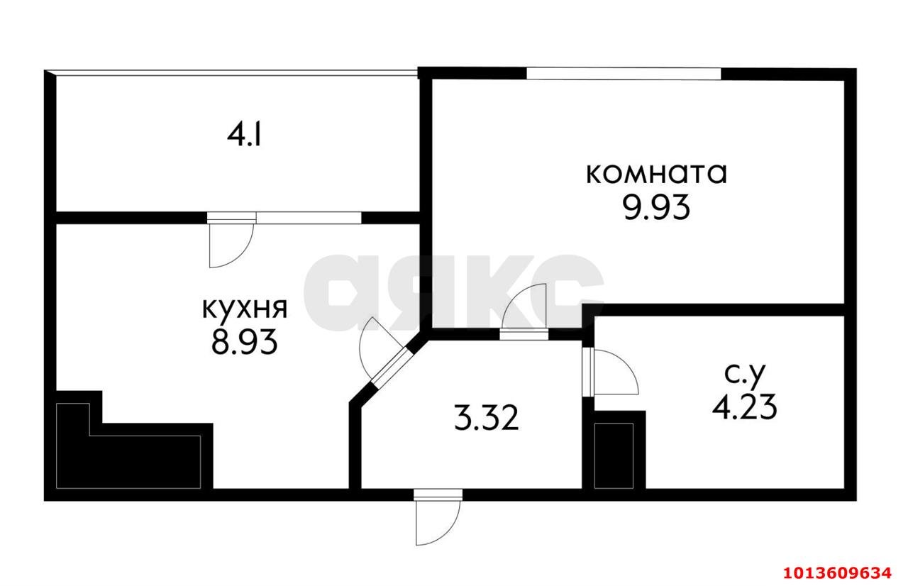 Фото №17: 1-комнатная квартира 30 м² - Краснодар, Светлоград, ул. Красных Партизан, 1/3к1