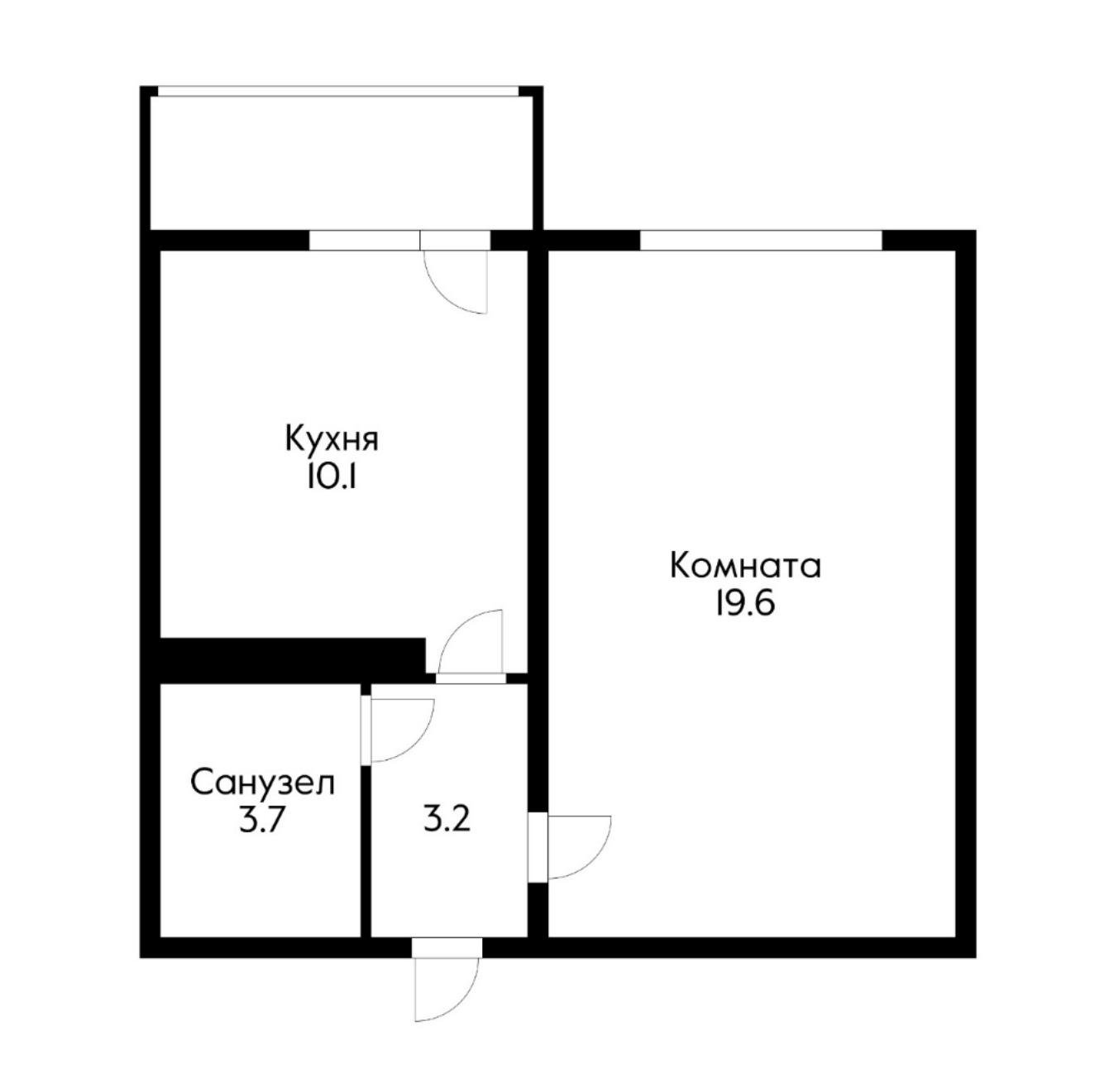 Фото №2: 1-комнатная квартира 39 м² - Краснодар, Прикубанский внутригородской округ, мкр. Восточно-Кругликовский, ул. Героя А.А. Аверкиева, 12