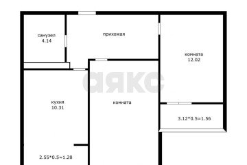 Фото №2: 2-комнатная квартира 51 м² - Краснодар, мкр. Губернский, ул. имени Героя Георгия Бочарникова, 8