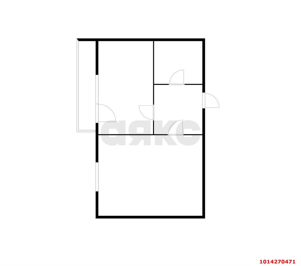 Фото №6: 1-комнатная квартира 39 м² - Краснодар, Восточно-Кругликовский, ул. Черкасская, 129