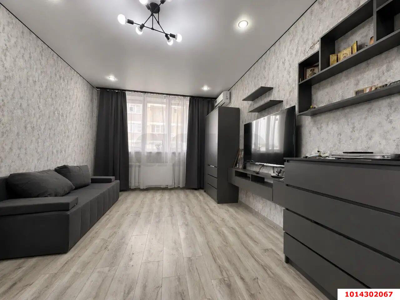 Фото №4: 1-комнатная квартира <span class="whitespace-nowrap">45 м²</span>, <span class="whitespace-nowrap">3/17 эт.</span> - Краснодар, Прикубанский внутригородской округ, Музыкальный, мкр. ЖК Жемчужина, ул. имени Ф.И. Шаляпина, 30/1к1