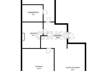 Фото №1: 2-комнатная квартира 57 м² - Краснодар, мкр. Достояние, ул. Григория Булгакова, 8к1