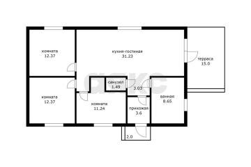 Фото №1: Дом 90 м² - Новотитаровская, ул. 8 Марта, 21