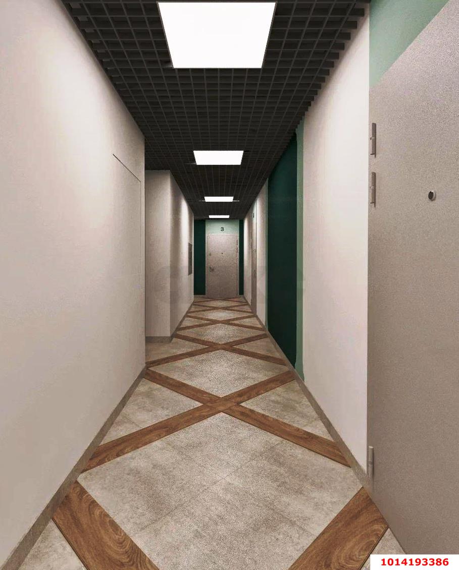 Фото №4: 1-комнатная квартира 42 м² - Краснодар, жилой комплекс Зелёный театр, ул. Западный Обход, 39/1к2