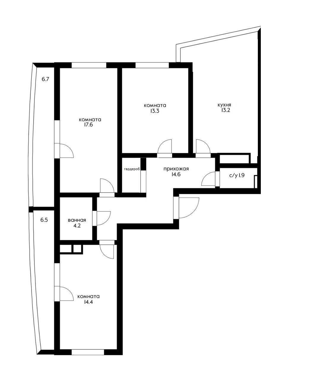 Фото №31: 3-комнатная квартира 90 м² - Краснодар, Солнечный, Прикубанский внутригородской округ, мкр. Фестивальный, ул. Казбекская, 5