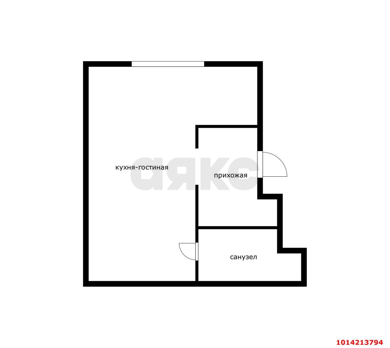Фото №14: 1-комнатная квартира 26 м² - Краснодар, ул. Геодезическая, 28
