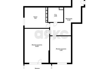 Фото №3: 2-комнатная квартира 59 м² - Краснодар, мкр. жилой комплекс Три Богатыря, ул. Садовая, 161/2к1