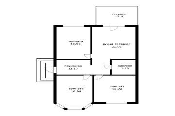 Фото №1: Дом 100 м² - Индустриальный, мкр. Прикубанский внутригородской округ, ул. Краснополянская, 14