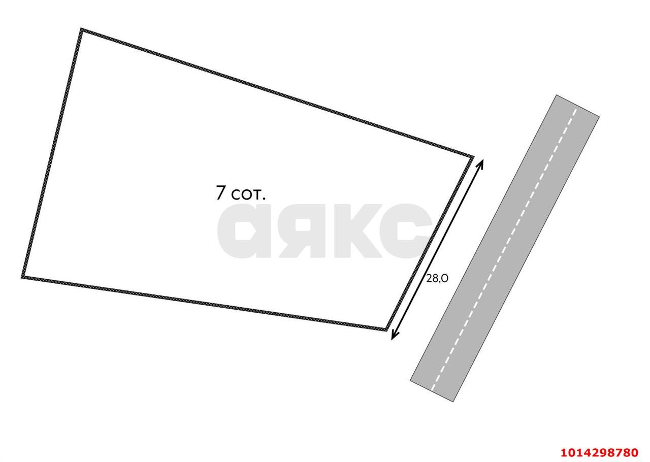 Фото №4: Земельный участок под ИЖС 5.5 сот. - Григорьевская, коттеджный  Новая Григорьевская, ул. имени Расула Гамзатова, 1