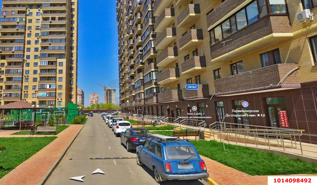 Фото №1: Торговое помещение 62 м² - Краснодар, жилой комплекс Трилогия, ул. имени Невкипелого, 24/2к1