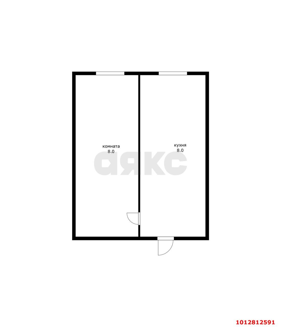 Фото №11: 1-комнатная квартира 18 м² - Энем, ул. Чкалова, 12