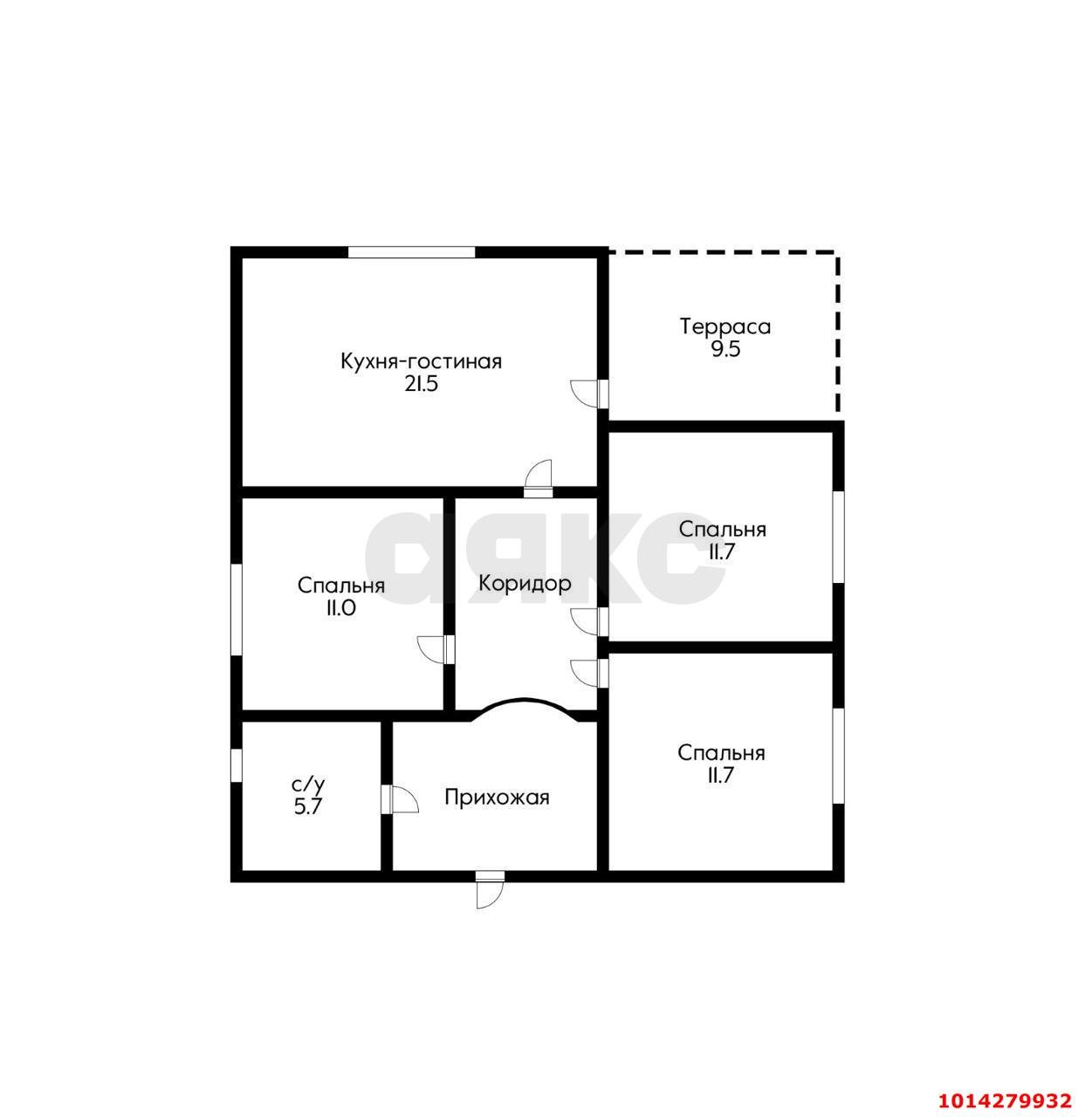 Фото №11: Дом 100 м² + 6 сот. - Октябрьский, Прикубанский внутригородской округ, ул. Заречная, 13