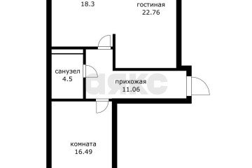 Фото №5: 2-комнатная квартира 76 м² - Краснодар, мкр. жилой комплекс Гарантия, ул. Восточно-Кругликовская, 42/3к1