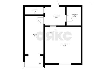 Фото №3: 1-комнатная квартира 31 м² - Краснодар, мкр. Фестивальный, ул. имени Тургенева, 172