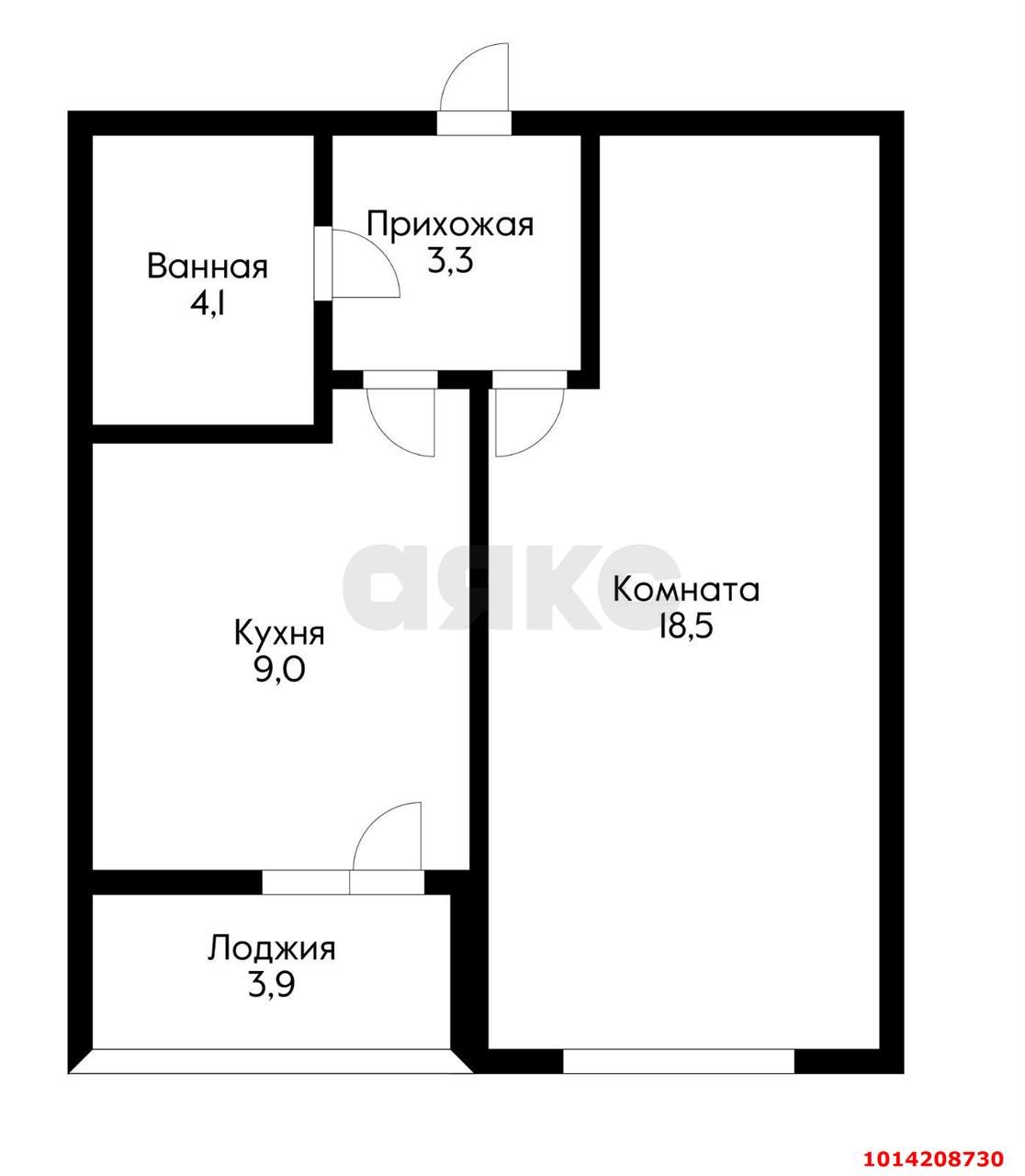 Фото №5: 1-комнатная квартира 35 м² - Краснодар, Славянский, ул. Заполярная, 39лит10