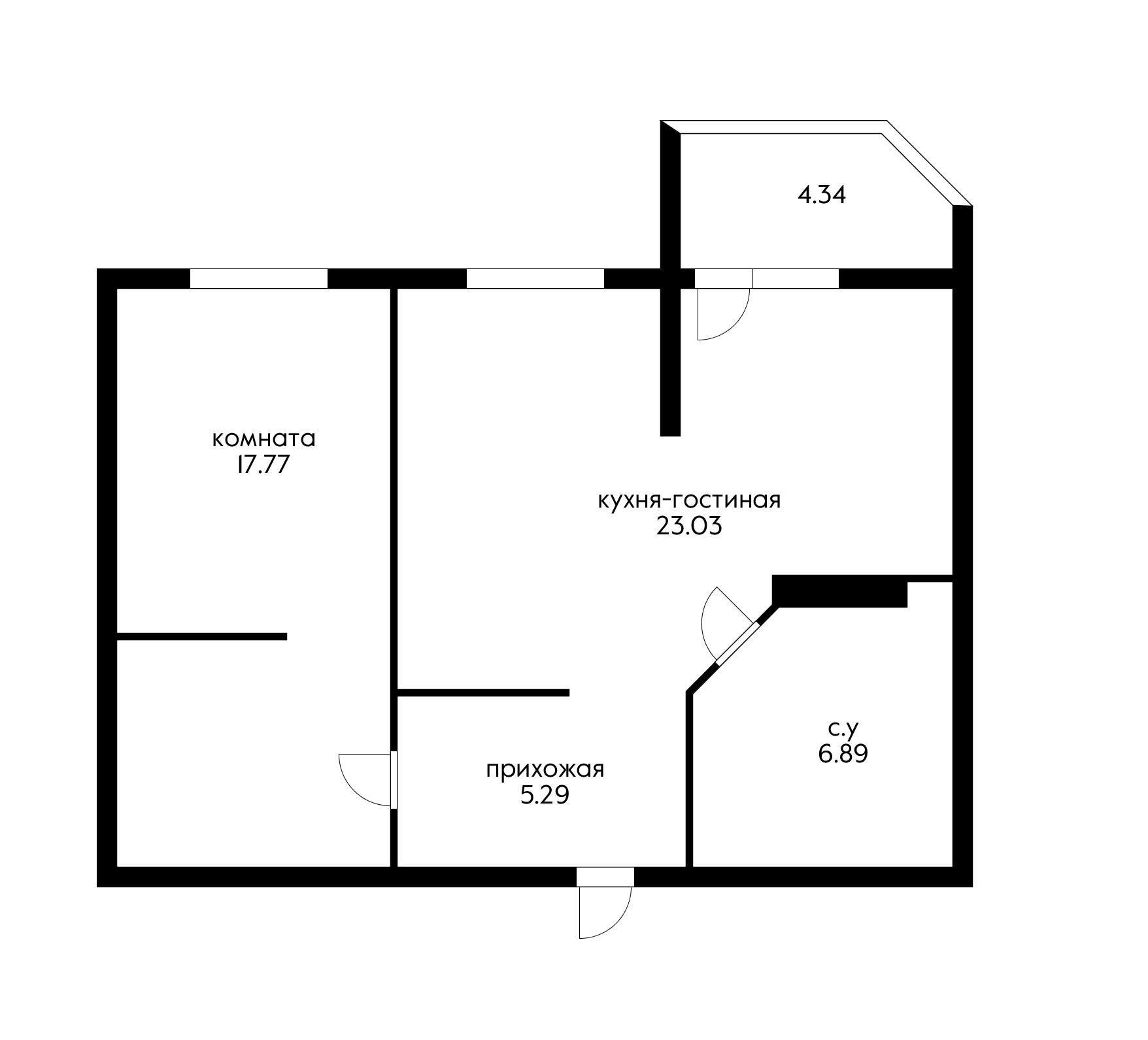 Фото №20: 2-комнатная квартира 57 м² - Краснодар, Прикубанский внутригородской округ, мкр. Горхутор, ул. имени Дзержинского, 110А