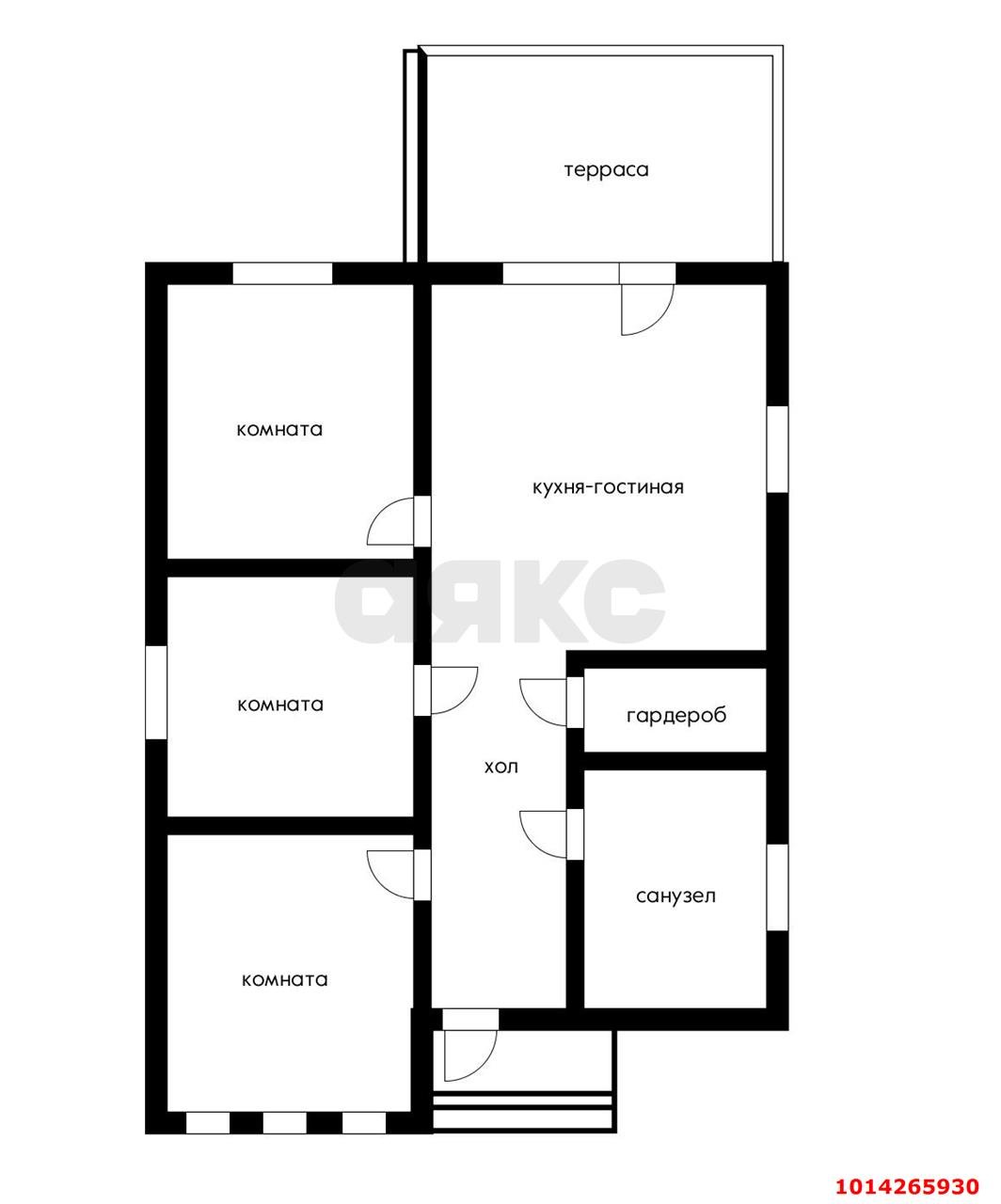 Фото №13: Дом 103 м² + 4 сот. - с/т Юбилейное, мкр. Прикубанский внутригородской округ, ул. Малиновая, 4