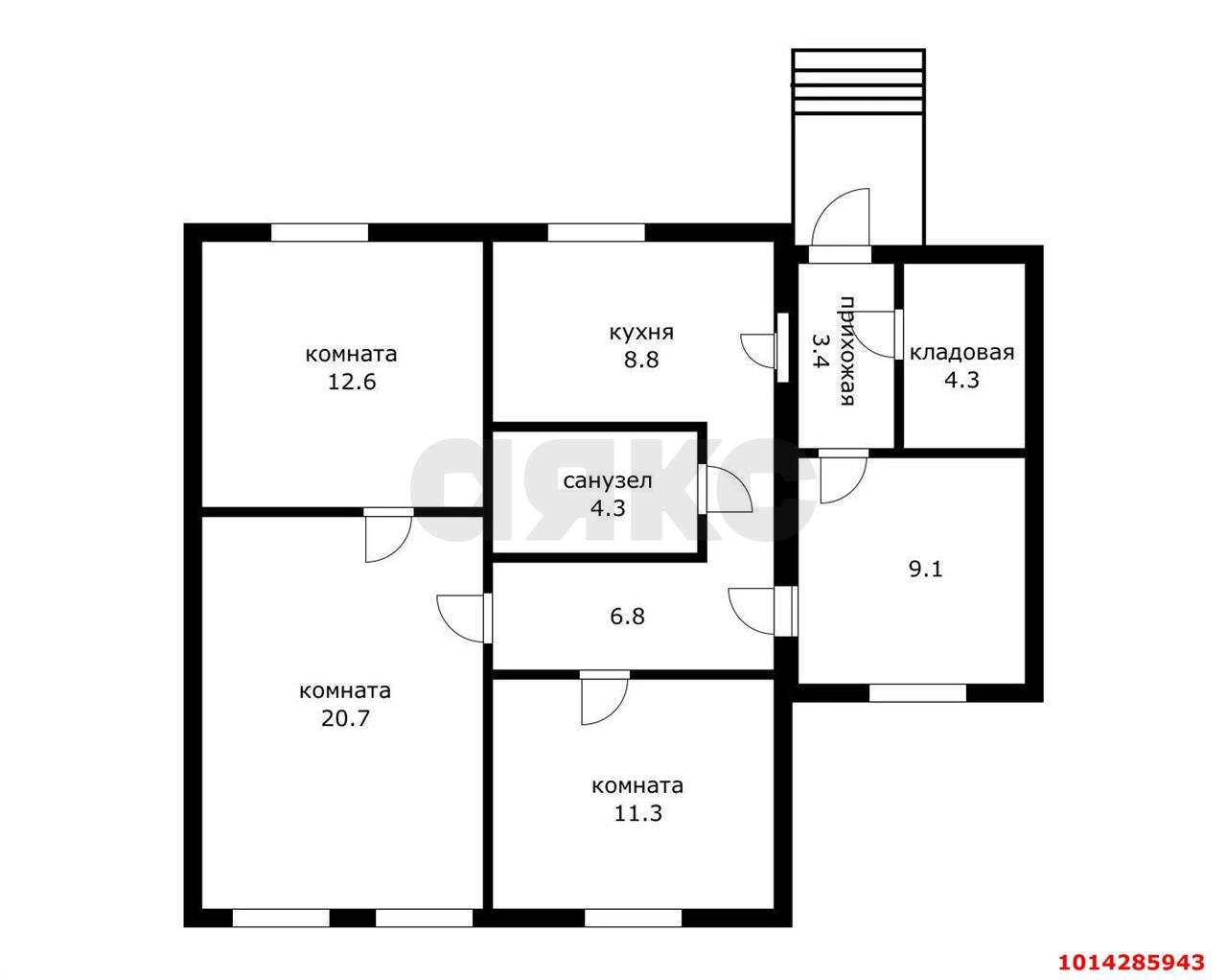 Фото №19: Дом 81 м² + 12 сот. - Кирпильская, ул. Красная, 1
