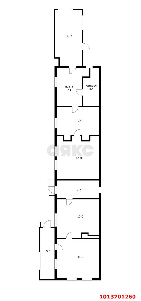 Фото №18: Дом 63 м² + 2.5 сот. - Краснодар, Фестивальный, ул. Воровского, 95