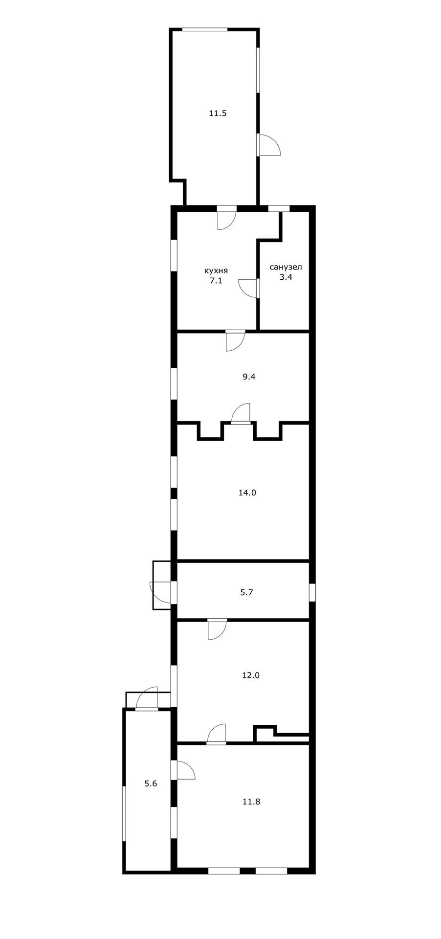 Фото №18: Дом 63 м² + 2.5 сот. - Краснодар, Западный внутригородской округ, мкр. Фестивальный, ул. Воровского, 95