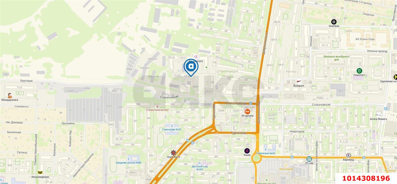 Фото №2: Торговое помещение 59 м² - Краснодар, жилой комплекс На Стахановской, ул. Стахановская, 1/5к5