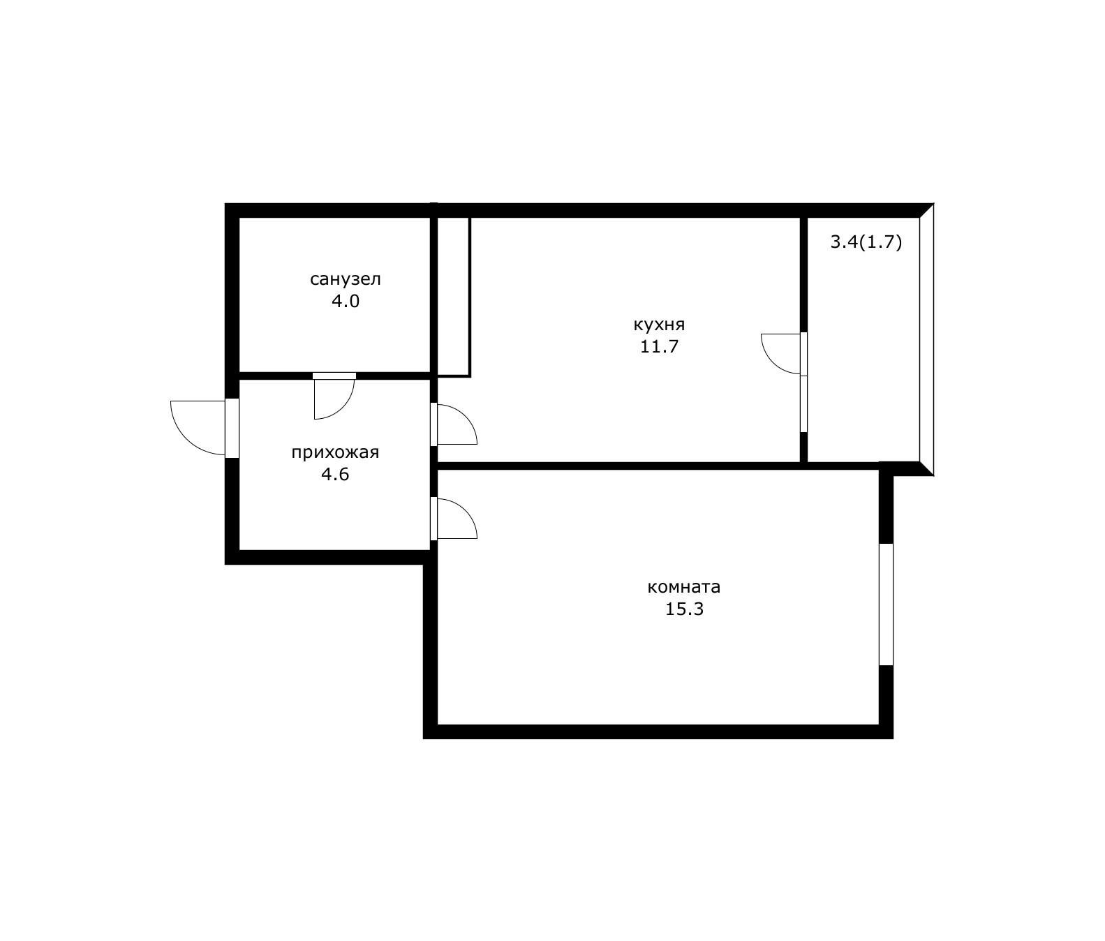 Фото №17: 1-комнатная квартира 39 м² - Краснодар, Прикубанский внутригородской округ, мкр. жилой комплекс Южане, ул. Даниила Смоляна, 71к2