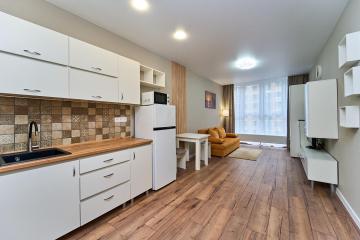 Фото №1: 1-комнатная квартира 35 м² - Краснодар, мкр. жилой комплекс Зелёный театр, ул. Западный Обход, 39/1к6