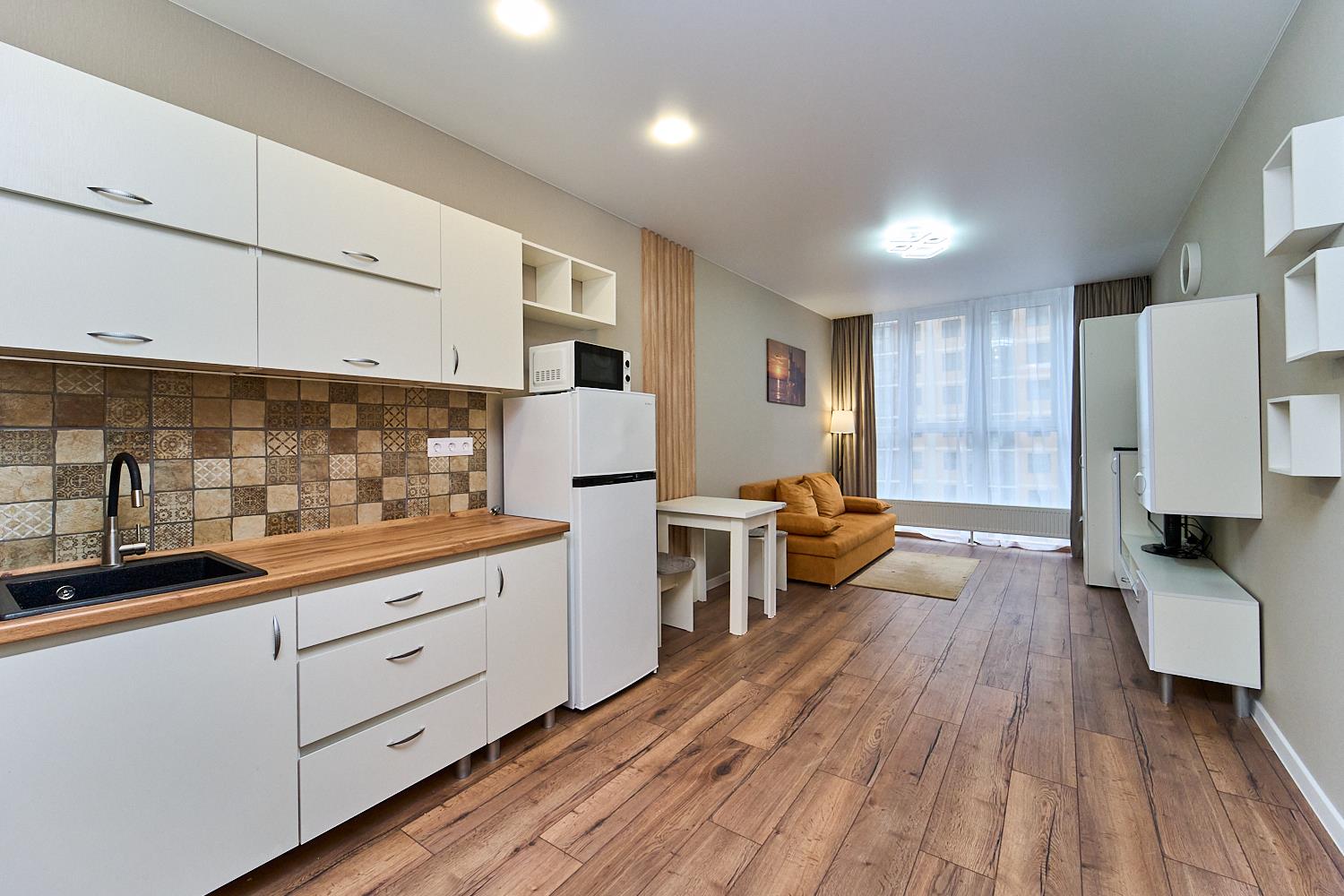 Фото №1: 1-комнатная квартира 37 м² - Краснодар, Прикубанский внутригородской округ, мкр. жилой комплекс Зелёный театр, ул. Западный Обход, 39/1к6