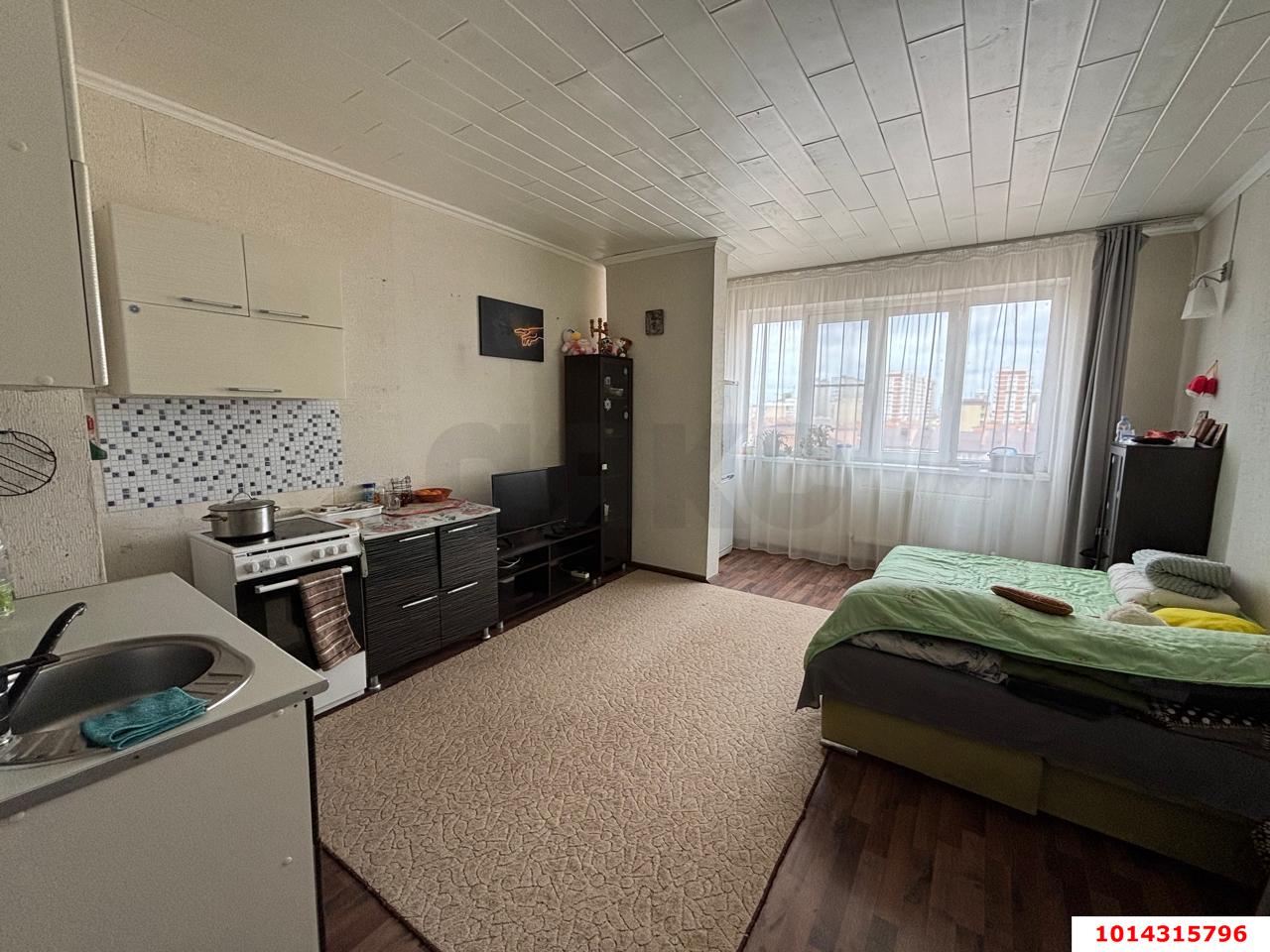 Фото №1: Студия 29 м² - Краснодар, Музыкальный, ул. имени Мусоргского М.П., 6/1