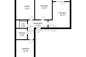 Фото №2: 3-комнатная квартира 70 м² - Новороссийск, мкр. жилой комплекс Аврора 2, ул. Мысхакское шоссе, 59Д