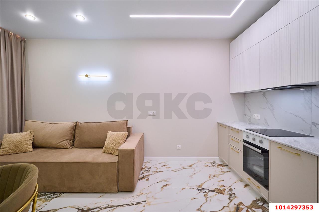 Фото №2: 1-комнатная квартира 40 м² - Краснодар, ЖК Все Свои Вип, ул. Колхозная, 5/2