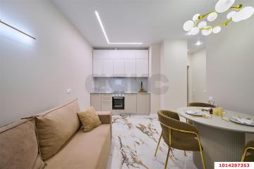 Фото №3: 1-комнатная квартира 40 м² - Краснодар, мкр. ЖК Все Свои Вип, ул. Колхозная, 5/2