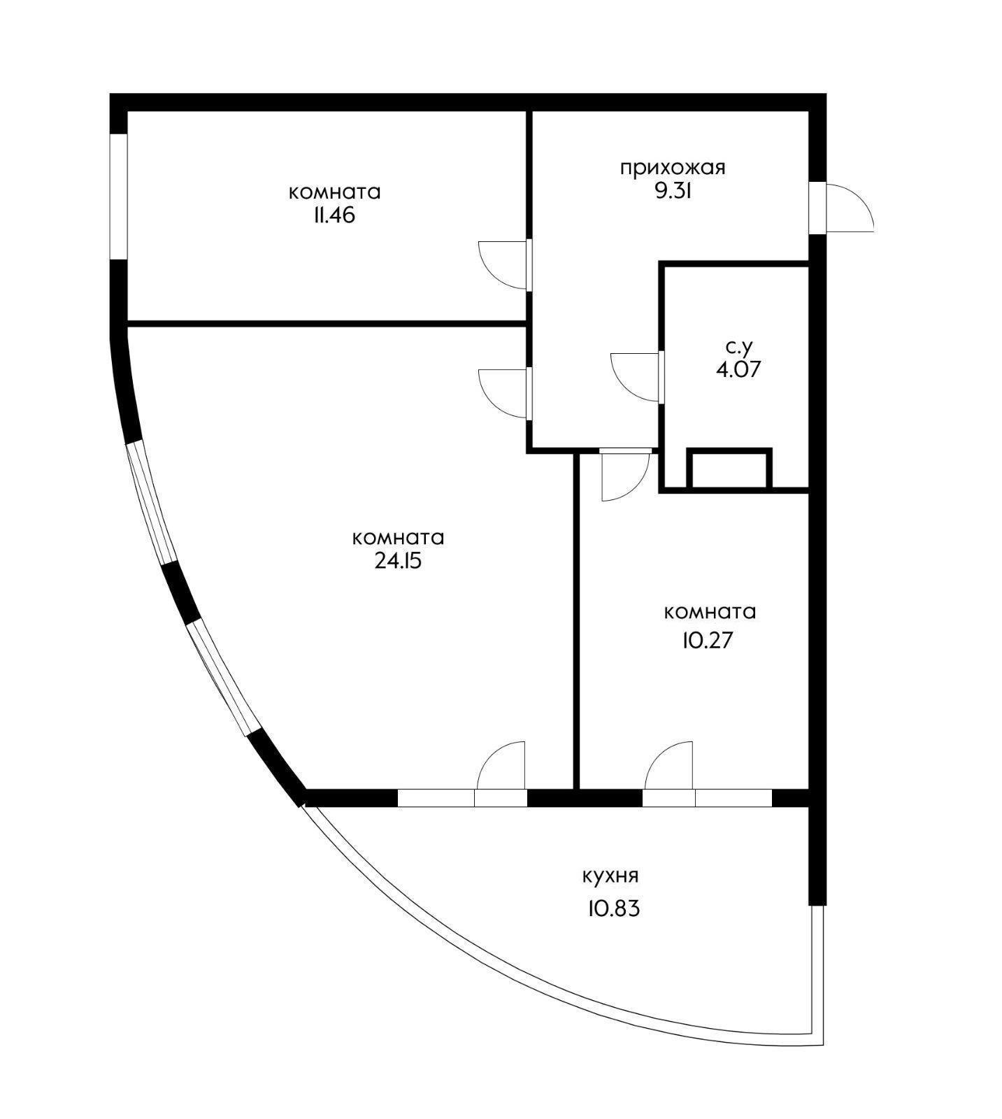 Фото №18: 2-комнатная квартира 58 м² - Краснодар, Прикубанский внутригородской округ, Россинского, мкр. жилой комплекс Red777, ул. Адмирала Крузенштерна, 5к1