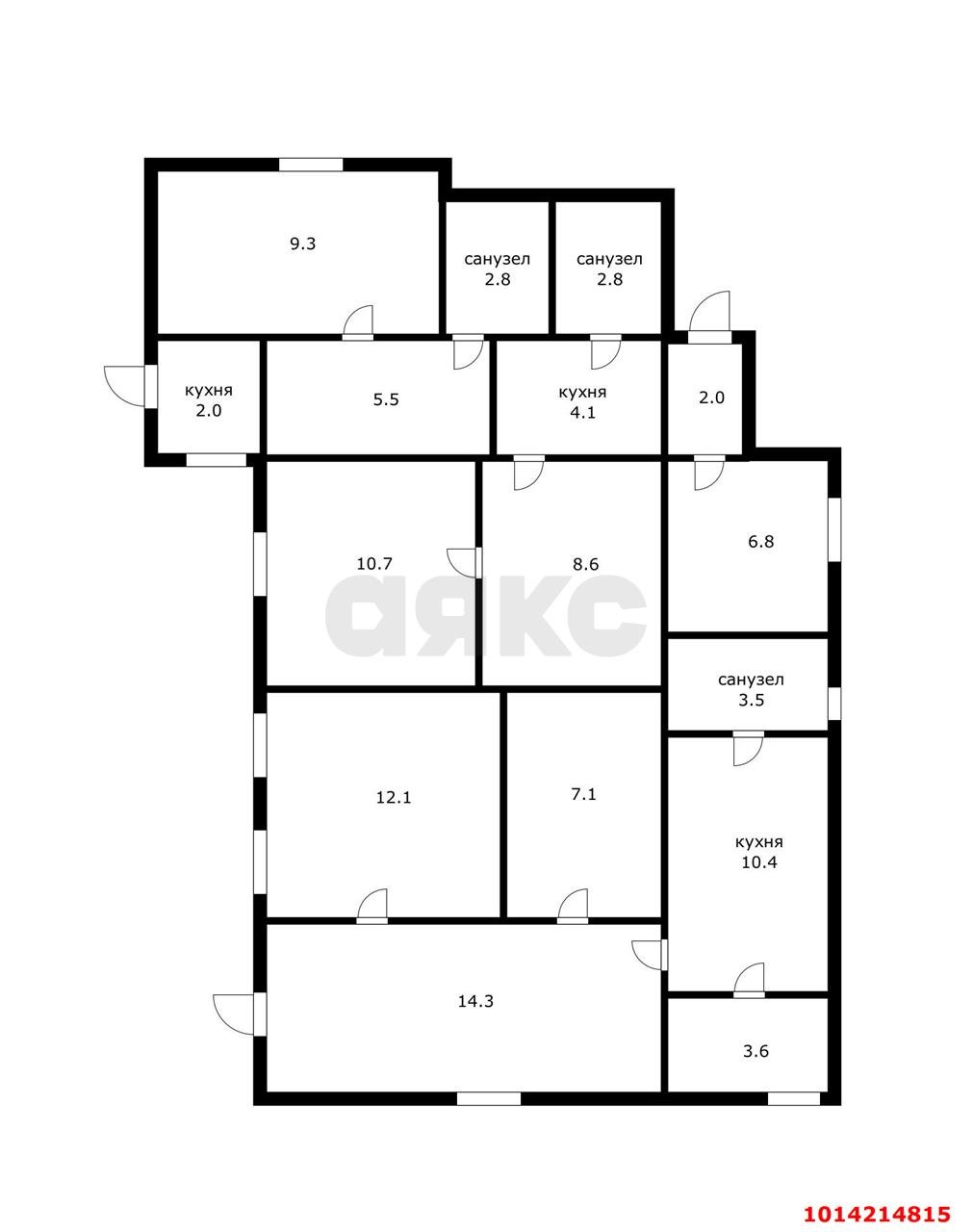 Фото №9: Дом 105 м² + 4 сот. - Краснодар, Хлопчато-бумажный Комбинат, ул. Дунайская, 17