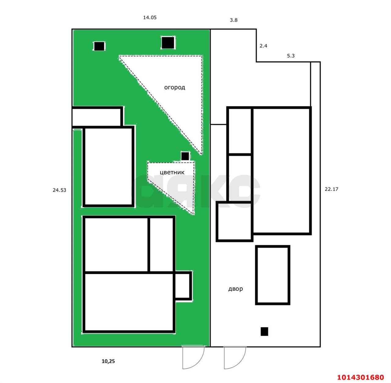 Фото №6: Земельный участок под ИЖС 3 сот. - Краснодар, Центральный, ул. Кутузова, 46