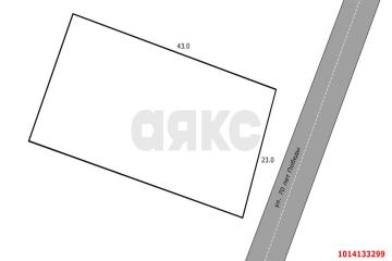 Фото №1: Земельный участок 10.58 сот. - Ленинградская, ул. 70 лет Победы, 69